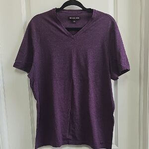 Michael Kors Purple Short Sleeve Tee
